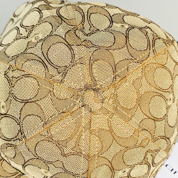 NWT COACH HAT X Jean-Michel Basquiat Signature Khaki Limited Edition NEW C5390 - Picture 7 of 8